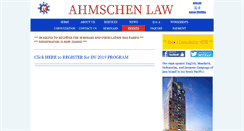 Desktop Screenshot of ahmschenlaw.com